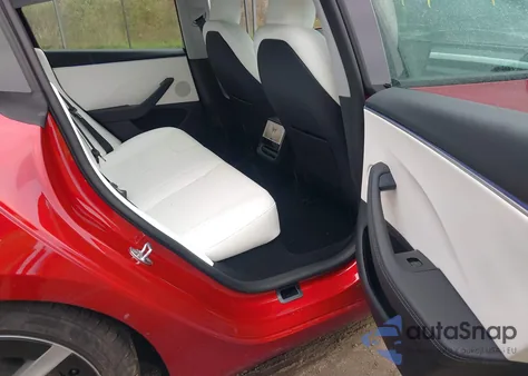 2025 Tesla Model 3 Long Range Rear-Wheel Drive from USA, damaged, VIN 5YJ3E1EA9SF067898